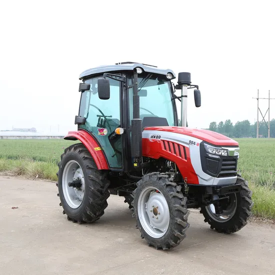 China Agriculture Machinery Electric 4WD 90HP Big Compact Lawn 4X4 Garden Farm Tractors